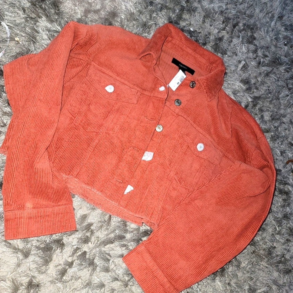 Crop top cardigan sweater